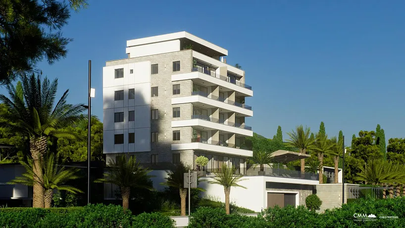 Lüks 4 Katlı Kompleks, Havuzlu ve Panoramik Deniz Manzaralı